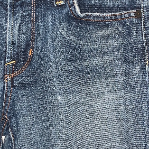 CITIZENS OF HUMANITY Kelly #001 Lightly Distressed Bootcut Stretch Jeans SZ 27 - Picture 7 of 13